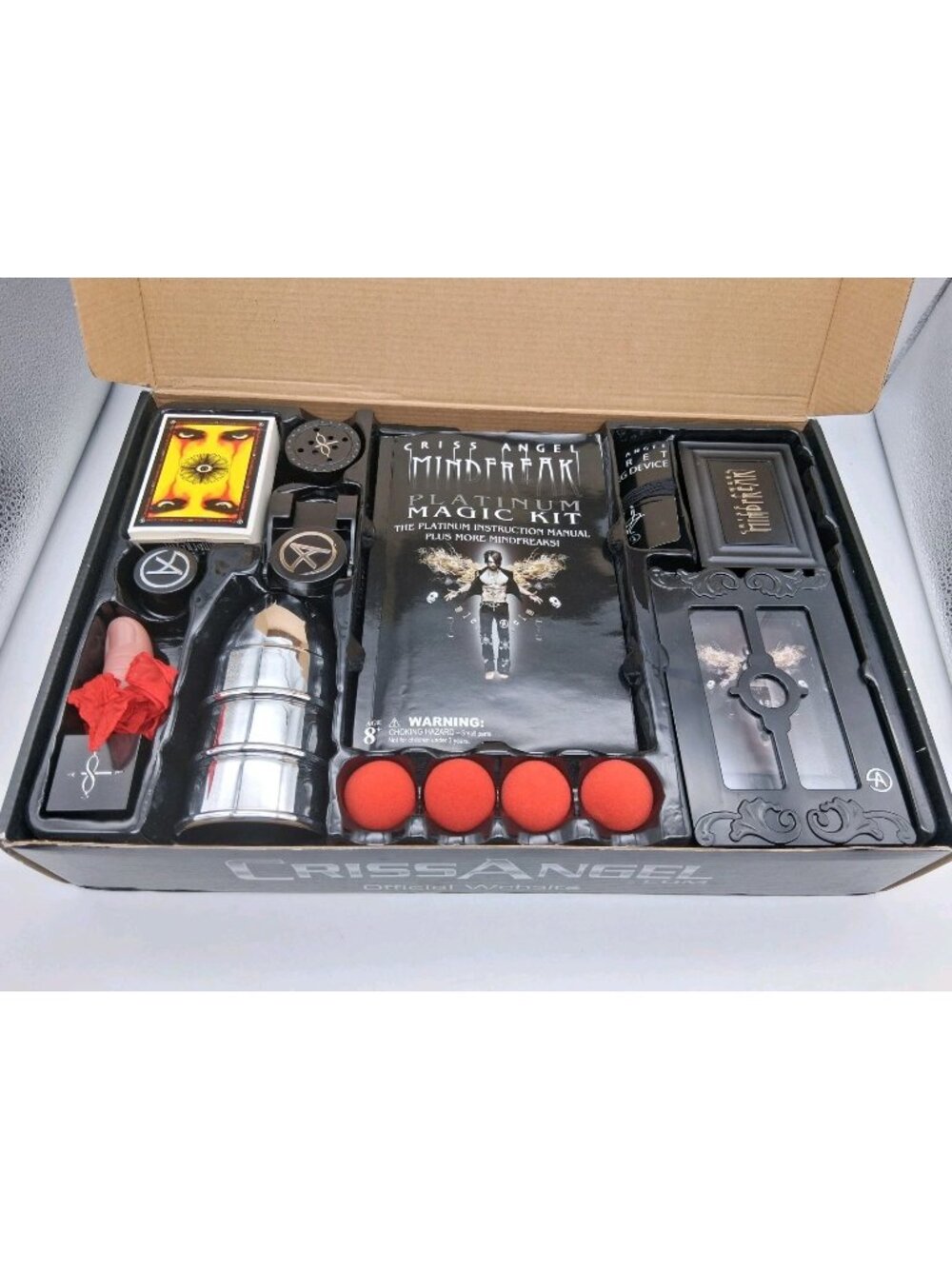 Chris Angel Mindfreak Platinum Magic Kit Over 350 Mindfreak Magic Tricks 2009